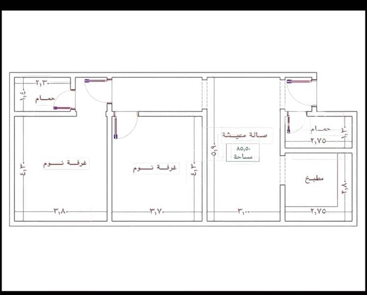 شقة للبيع في شارع عاصم بن العكير, حي النزهة, مدينة جدة, منطقة مكة المكرمة شقة للبيع في شارع عاصم بن العكير, حي النزهة, مدينة جدة, منطقة مكة المكرمة