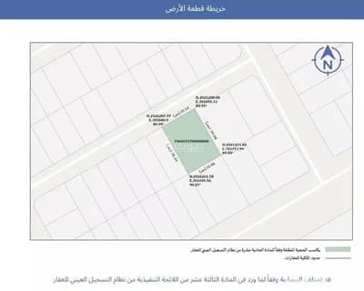 Residential Land for Sale in Al Rayyan, Buraydah Al Qassim Region - Land for sale on Muhammad bin Al-Harith Al-Taghlibi Street, Al-Rayyan District, Buraidah City