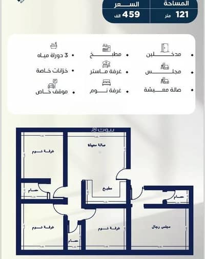 شقة 4 غرف نوم للبيع في شمال جدة، جدة - شقة للبيع في شارع عرابه ابن شماخ, حي النزهة, مدينة جدة, منطقة مكة المكرمة شقة 4 غرف نوم للبيع في شمال جدة، جدة - شقة للبيع في شارع عرابه ابن شماخ, حي النزهة, مدينة جدة, منطقة مكة المكرمة