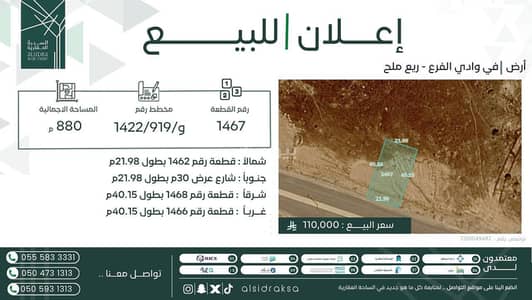 Residential Land for Sale in Wadi Al Foraa - Residential land for sale in Wadi al-Far'a - lucrative yield Residential Land for Sale in Wadi Al Foraa - Residential land for sale in Wadi al-Far'a - lucrative yield